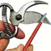 BP 7100D Forged Steel Dualcut Bypass Hand Pruner-1 Inch Cut Capacity Stem and Branch Garden Shears, 1 In, Red - Image 6
