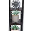 5 Tier Metal Plant Stand Creative Half Moon Shape Ladder Flower Pot Stand Rack for Home Patio Lawn Garden Balcony Holder Black (1 Pack) - Image 9