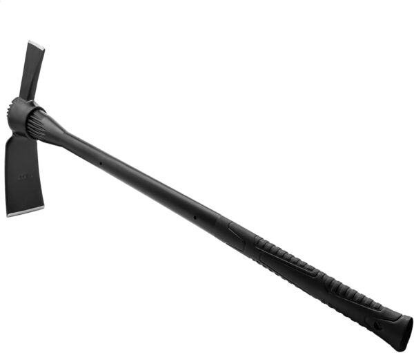 Garden Pick Cutter Mattock, 36" Heavy Duty Pick Axe with Forged Heat Treated Steel Blades Hoe for Weeding, Prying and Chopping, Digging Tool with Fiberglass Handle (5Lb-With 36" Fiberglass Handle) - Image 8