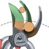 BP 7100D Forged Steel Dualcut Bypass Hand Pruner-1 Inch Cut Capacity Stem and Branch Garden Shears, 1 In, Red - Image 5