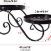 Planter Stand,Metal round Potted Plant Stands Indoor&Outdoor Multiple ,Modern Flower Pot Stand Holder Rack Planter Display for Home,Kitchen,Patio,Garden, Corner, Balcony and Bedroom - Image 2