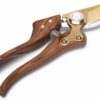 Garden Shears, Pruning Shears with Japanese SK4 Steel Blades, Garden Secateurs for Gardening Heavy Duty, Pruner Scissors Out Door, Bypass Pruner Hedge Clippers, Tree Trimmer (Wood Grain)