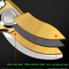 Garden Shears, Pruning Shears with Japanese SK4 Steel Blades, Garden Secateurs for Gardening Heavy Duty, Pruner Scissors Out Door, Bypass Pruner Hedge Clippers, Tree Trimmer (Wood Grain) - Image 2