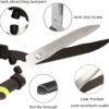 Hedge Clippers Shears Hedge Shears for Trimming Borders, Garden Tools Hedge Clippers, Bush Cutters Trimmer with Sharp Wavy Blades, Garden Shears for Hedges (19 Inch) - Image 2