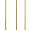 30" Plant Stand, 2 Tier Metal Flower Plants Holder with 2 Removable Display for Indoor or Outdoor,Pot Plant Planter Display(30 X 10In, Gold)