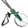 High Wheel Cultivator, Self Cleaning Steel Single Wheel Hoe, Modular Plow Garden Tool for Gardening - Image 5