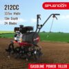Gas Powered Tiller 4 Cycle Engine 212CC Working Width Adjustable 13In-22In-33.5In - Image 2
