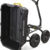 7GCG-NF Heavy-Duty Poly Dump Cart with No-Flat Tires, 7 Cu Ft, 1200 Lb Capacity, Black - Image 3