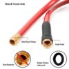 Solution4Patio Garden Short Hose 3/4 In. X 10 Ft. Male/Female Lead-In Hose, No Leaking, High Water Pressure Solid Brass Fitting for Water Softener,Dehumidifier,Vehicle Water Filter 12 Year Warranty - Image 6