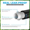 50 Ft Expandable Garden Hose with 10 Functions Spray Nozzle, Water Hose with 50 Layers Nano Rubber, 3/4" Solid Brass Connector, Flexible Leakproof Lightweight Hose Expanding Water Pipe for Car Washing - Image 3