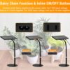 Grow Lights for Indoor Plants Full Spectrum, Table Top Plant Lights for Indoor Growing, 208PCS Leds Desk Grow Lights for Seed Starting Seedlings Vegetable, Daisy Chain, Adjustable Height - Image 4