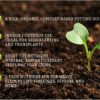Fort Vee - Organic Potting Soil Mix | High-Nutrient Compost-Based Potting Soil for Indoor & Outdoor Container Seed Starting, Plants & Vegetables Organic Gardening | 20 Quarts - Image 3