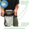 Grow Bags Thick Plastic Grow Bags for Potting, Seedlings, Rootings, 20 Gallon 10 Pack, Black Interior and White Exterior - Image 3