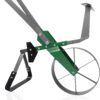 High Wheel Cultivator, Self Cleaning Steel Single Wheel Hoe, Modular Plow Garden Tool for Gardening - Image 2