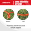 Heavy Duty Garden Hose 5/8 in X 75 Ft, Super Flexible Water Hose, All-Weather, Lightweight, Burst 600 PSI - Image 4