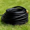 Heavy Duty Garden Hose 5/8 Inch X 75Ft, Premium Rubber Water Hose,Kink Resistant,Brass Fitting,Commercial Grade Hose with 10 Function Sprayer,Burst Pressure 450 PSI - Image 6