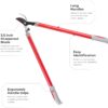 Bypass Loppers, 29", Tree Branch Cutter, Trimmer, Manual Pruner, Gardening, Landscaping, Long Ergonomic Handles FT-1107 - Image 2
