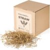 Premium Garden Straw (4 LBS) - Straw Mulch That Is Designed for Use in Compost Beds, Gardens, Pet Bedding, Lawns and Much More. by
