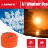 Heavy Duty Garden Hose 5/8 in X 75 Ft, Super Flexible Water Hose, All-Weather, Lightweight, Burst 600 PSI - Image 6