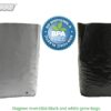Grow Bags Thick Plastic Grow Bags for Potting, Seedlings, Rootings, 20 Gallon 10 Pack, Black Interior and White Exterior - Image 4