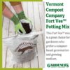 Fort Vee - Organic Potting Soil Mix | High-Nutrient Compost-Based Potting Soil for Indoor & Outdoor Container Seed Starting, Plants & Vegetables Organic Gardening | 20 Quarts - Image 2