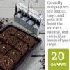 Fort Vee - Organic Potting Soil Mix | High-Nutrient Compost-Based Potting Soil for Indoor & Outdoor Container Seed Starting, Plants & Vegetables Organic Gardening | 20 Quarts - Image 6