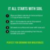 Organic Potting Soil for Indoor/Outdoor Plants, Expands to Fit 3 Inch and 4 Inch Pots - 12 Pack - Image 4
