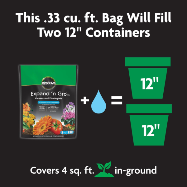 Expand 'N Gro Concentrated Planting Mix 0.33 CF - Image 7