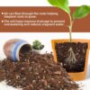 Potting Soil Mix 9Quart, Organic Soil Mix Orchid Bark, Sphagnum Moss and Leca Clay Pebbles for Indoor Plants, Orchid Fertilizer Garden Soil for Root Development, Improve Drainage and Aeration - Image 4