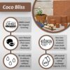 Organic Coco Coir by Coco Bliss - Compressed Coco Coir Brick with Low EC and Ph Balance - High Expansion for Flowers, Herbs, and Planting - Renewable Coconut Soil (10Lb Block) - Image 5