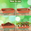 Premium Compressed Coco Coir Brick Each Brick=2.4Gallons Coconut Coir Potting Soil for Planting, 1.4Lbs Coco Block with Low EC and Ph Balance for Gardening Plants Flower Herbs and Vegetables - Image 4