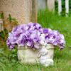 Rabbit Flower Pot Succulent Planter Garden Pots, Decorative Flower Pot,Animal Shaped Cartoon Planter Pots,Art Decorations（With Drainage Hole） - Image 5