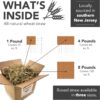 Premium Garden Straw (4 LBS) - Straw Mulch That Is Designed for Use in Compost Beds, Gardens, Pet Bedding, Lawns and Much More. by - Image 2