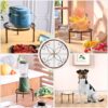 5-Pack Decent Metal Plant Stands, Heavy Duty Flower Pot Stands for Multiple Plant, Anti-Rust Iron Plant Pot Shelf, Decoration Racks for Home Indoor and Outdoor (5 Pack Bronze) - Image 5
