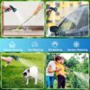 50 Ft Expandable Garden Hose with 10 Functions Spray Nozzle, Water Hose with 50 Layers Nano Rubber, 3/4" Solid Brass Connector, Flexible Leakproof Lightweight Hose Expanding Water Pipe for Car Washing - Image 6