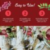 Compressed Organic Potting Soil for Garden, Plants & Vegetables - Expands 4X When Mixed with Water - Indoor or Outdoor Use - Plant Food Mix Derived from Natural Coconut Coir & Worm Castings Fertilizer - Image 5
