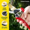 Classicpro 8.5" Professional Premium Titanium Bypass Pruning Shears - Use as Pruners, Garden Shears, Heavy Duty Handheld Pruning Shears for Gardening, Clippers, Pruning Scissor Tool - Image 2