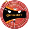 -20582672 Premium Garden, Red Heavy Duty Hot Water Garden Hose, 5/8" ID X 50' Length, MXF GHT