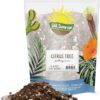 Citrus Tree Potting Soil Mix (8 Quarts), Special Blend for Indoor Oranges, Lemons, Limes and More