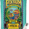Foxfarm Ocean Forest Potting Soil Mix Indoor Outdoor for Garden and Plants | Plant Fertilizer | 12 Quarts |  Stake