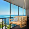 San Jose Teak Wood Double Outdoor Porch Swing, 4 Foot - Image 4