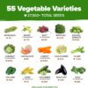 27,500+ Heirloom Vegetable & Fruits | 55 Variety Garden Survival Gear and Supplies Prepper Supplies | Non GMO Gardening Seed Starter Kit | Gifts for Men Women - Image 8