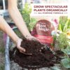 Compressed Organic Potting Soil for Garden, Plants & Vegetables - Expands 4X When Mixed with Water - Indoor or Outdoor Use - Plant Food Mix Derived from Natural Coconut Coir & Worm Castings Fertilizer - Image 3