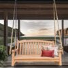 San Jose Teak Wood Double Outdoor Porch Swing, 4 Foot - Image 5