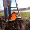 TC1014 10-Amp 14-Inch Electric Tiller and Cultivator, Black - Image 5