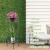 Plant Stand Indoor Outdoor 2 Tier 27" Tall Metal Potted Holder Rack Flower Pot Stand Heavy Duty Plant Shelf Rustproof Iron Multiple Plant round Supports Rack for Planter Corner Garden Balcony Patio - Image 4