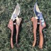 Garden Shears, Pruning Shears with Japanese SK4 Steel Blades, Garden Secateurs for Gardening Heavy Duty, Pruner Scissors Out Door, Bypass Pruner Hedge Clippers, Tree Trimmer (Wood Grain) - Image 7