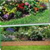 Natural Mulch Roll for Landscaping, 120" X 6.3" Organic Thick Coconut Fiber Mulch Mat with 20U-Shaped Steel Stakes, Garden Mulch Border Roll for Plants, Vegetable, Flowers Weed Barrier - Image 6