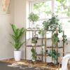 Plant Stand Indoor, Outdoor Wood Plant Stands for Multiple Plants, Plant Shelf Ladder Table Plant Pot Stand for Living Room, Patio, Balcony, Plant Gardening Gift - Image 3