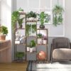 Plant Stand Indoor Outdoor, 10 Tire Tall Large Wood Plant Shelf Multi Tier Flower Stands,Garden Shelves Wooden Plant Display Holder Rack for Living Room Corner Balcony Office Lawn Patio - Image 5